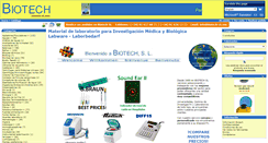 Desktop Screenshot of biotech-sl.com